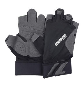 High Quality Weightlifting Workout Gym Fitness Cross Training Short Finger <b>Men</b> Powerlifting Hand <b>Gloves</b> Sewing Hub Industries - Product Image 2