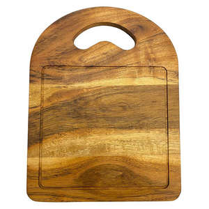 Planche à découper en bois naturel de haute qualité, ustensiles de cuisine, planche à fromage, hôtel et restaurant, planche à découper en bois de luxe - Product Image 4