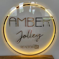 Enseigne Murale 3D Personnalisée en Acrylique pour Salons de Beauté, Ongleries, Voitures, Maisons et Entreprises - Décoration Rétroéclairée Étanche IP65