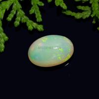 Pierres précieuses calibrées d'opale naturelle 12x9mm cabochon d'opale arc-en-ciel pierre précieuse d'opale éthiopienne pour la fabrication de bijoux et de cadeaux