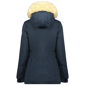 Chaqueta Parka Impermeable con Capucha Ajustable y Cremallera para Mujer, Chaqueta Parka Acolchada, Cortavientos, Ecológica y Personalizada para Otoño - Product Image 2