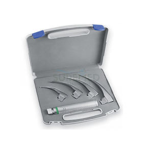 Ensemble de laryngoscope à fibre optique en acier durable, manuel, pour adultes et enfants, instrument de diagnostic de haute qualité - Product Image 5