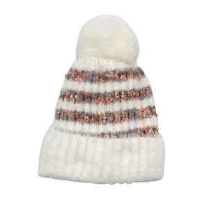 High Quality Soft Warm Bobble <b>Beanies</b> for Outdoor Activities OEM Wholesale Breathable Streetwear Style Winter Bobble <b>Beanies</b> - Product Image 5