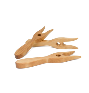 Wood Lucet Knitting Fork High Quality Fashion-Style 1mm Wooden Protective <b>Accessories</b> Lucet for Sewin Knitting Fork - Product Image 3