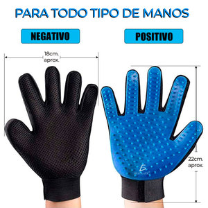 Set di Guanti per la Rimozione dei Peli degli Animali Domestici, Strumenti di Toelettatura Premium con Silicone Morbido e Poliestere, Taglia Personalizzabile per Cani - Product Image 3