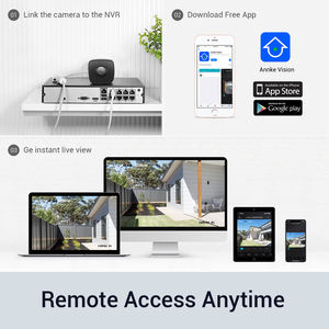 ANNKE 6MP 8CH per sorveglianza professionale POE NVR Smart Playback di rilevamento del movimento videoregistratore di rete di accesso remoto - Product Image 3