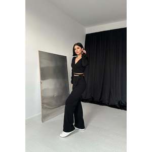 Black <b>Knit</b> <b>Set</b> - Black - Product Image 2