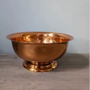 Bol en cuivre durable avec intérieur alimentaire, adapté aux plats chauds et froids, aux collations, aux boissons et aux repas quotidiens - Product Image 6