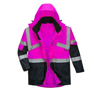 Chaqueta de trabajo de seguridad reflectante para hombre de alta calidad Construcción Hi Vis Industry Support Custom Logo Oem Chaqueta de seguridad para hombre - Product Image 6