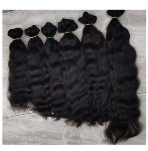 100% Remy soyeux couleur noire cheveux raides meilleurs paquets de haute qualité extensions de cheveux humains indiens vierges crus - Product Image 4