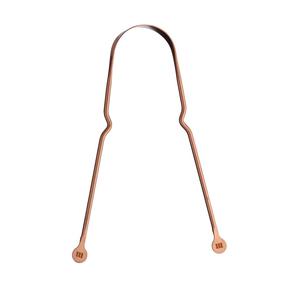 Durable Pure Copper U-Shaped Tongue Scraper Eco-Friendly Ayurvedic <b>Oral</b> Hygiene Cleaner Tool Modern Stylish Design for Fresh - Product Image 4