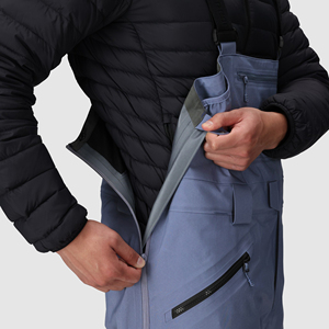 Unisex Sublimation Ski Bib Pants <b>Waterproof</b> Windproof Winter Snowboard <b>Overalls</b> Outdoor Front Sample Factory Custom Printing - Product Image 5