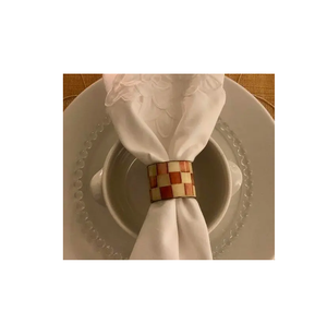 MOP Party Ronds de Serviette Indien avec Porte-Serviette en Résine Table à Manger Décorations de Mariage Porte-Serviettes - Product Image 1