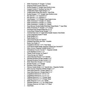 ชุดเครื่องมือผ่าตัดแบบแลปารอโทมีสำหรับมืออาชีพ |   ชุดเครื่องมือผ่าตัดหน้าท้องสแตนเลสเกรดทางการแพทย์ - Product Image 5