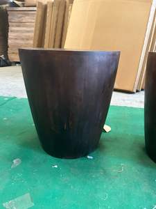 Design moderne de haute qualité Table basse industrielle en bois massif à bord vivant Meubles pour la maison Salle à manger Mobilier de centre de salon - Product Image 2