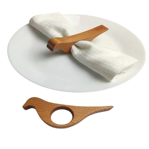 กล่องทิชชู่ไม้ธรรมชาติอุปกรณ์ครัวดีไซน์ทันสมัยเรียบง่าย - Product Image 1