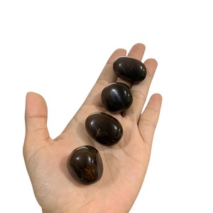 Piedra de Ámbar Natural de Sumatra, Pulida, Resina Fósil de Ámbar Indonesio, Piedra Curativa para Coleccionistas - Product Image 6