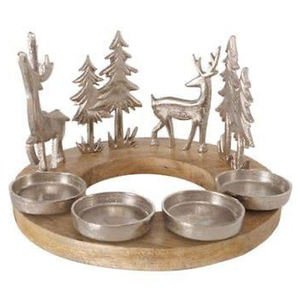 Árbol de Navidad Reno Decoración de Pascua Decoración de mesa Árbol de Navidad de metal Decoración de mesa de Pascua - Product Image 1