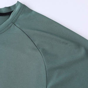 Vêtements d'entraînement sur mesure haut de course pour vêtements de sport hommes haut de course respirant haut de course - Product Image 4