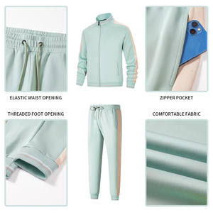 Sweat-shirt et joggers pour homme Ensemble de survêtement unisexe Hip-Hop Streetwear Survêtement pour homme en coton respirant Gym Wear Survêtement pour homme - Product Image 6