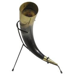LATEST CUSTOM DESIGN ANINQUE VIKING DRINKING Original Horn with Stand Manufacturer Indian Factory for Christmas Party - Product Image 5