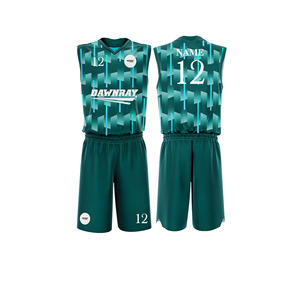 Uniforme d'équipe de basket-ball professionnel personnalisé, jersey et short en polyester respirant à séchage rapide, vêtements de sport d'équipe pour hommes, femmes et jeunes - Product Image 2