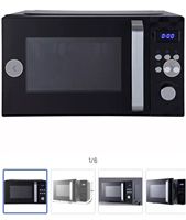 Four à micro-ondes électrique en acier inoxydable 20L, 1350W, double usage 110-240V, classe énergétique A, vente directe usine pour l'Europe/les États-Unis