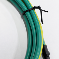 Câble de mise à la terre pour panneau solaire photovoltaïque 3M 6mm en cuivre pur BVR jaune-vert avec borne annulaire M6