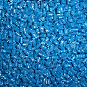 Gránulos azules naturales de materia prima plástica reciclada de polipropileno de grado industrial a la venta - Product Image 1