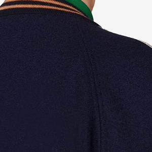 เสื้อแจ็คเก็ตเลตเตอร์แมนผู้ชายสำหรับฤดูหนาว ราคาดีที่สุด - คอตั้งลำลอง โลโก้ด้านหน้า ระบายอากาศ กันลม สีและขนาดปรับแต่งได้ ขายส่ง - Product Image 5