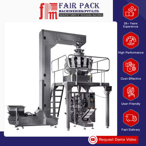 Ready Stock Available High Quality Fully Automatic 220V/380V Multihead Weigher Collar Type VFFS Rice Packing Machine for Sale - Product Image 2