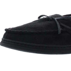 Mocasines de Hombre Gold Toe Negros, Talla Grande, Transpirables, con Parte Superior de Gamuza y Cuero, Plantilla de Goma y Malla - Product Image 2