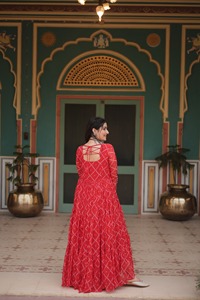 Indian Boutique Navratri Special Fancy Wear Vestido Último Exclusivo Vestido de Calidad Premium Más Vendido Muy Demanda en Exportación - Product Image 4