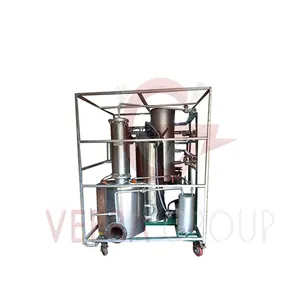 Hindistan'da yapılan endüstriyel dizel yapımı için atık yağ için Veera D200sc damıtma makinelerinin güvenilir kalitesi