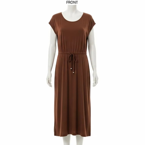 Vestidos Ligeros de Verano para Adultos, Tela Suave, Estilo Casual, Ideal para Viajes, Playa, Uso Diario, Moda al por Mayor - Product Image 1