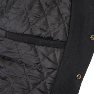 OEM Wholesale <b>Mens</b> Varsity <b>Jacket</b> Custom Color Block Zip & Button Closure <b>Running</b> Varsity <b>Jackets</b> for <b>Men</b> with Panel Design - Product Image 5