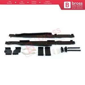 ชุดซ่อมรางเลื่อนม่านบังแดดหลังคาซันรูฟ BSR529+BSR530 จำนวน 12 ชิ้น สำหรับรุ่น 3 E91 5 E61 X3 E83 X5 E53 E70 Cullinan RR3 - Product Image 2