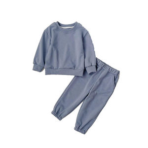 Ensemble de survêtement imprimé uni de haute qualité pour hommes adultes avec capuche |   Vêtements de sport écologiques 100% coton personnalisés - Product Image 2