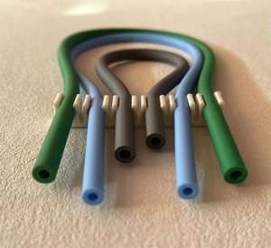 고정밀 제조 맞춤형 의료용 플라스틱 사출 성형 제품 PVC 혈압 모니터 커프 튜브 - Product Image 4