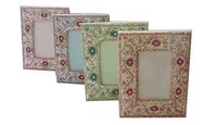 Cadre photo brodé artisanal de qualité supérieure |   Cadre photo décoratif pour la décoration intérieure, cadeau, vente en gros, approvisionnement en vrac, qualité d'exportation