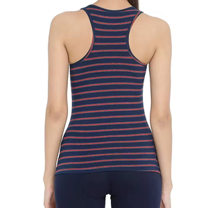 Nueva moda de mujer suave transpirable gimnasio Fitness Yoga camiseta sin mangas con estilo dulce Spandex/Material de poliéster - Product Image 3