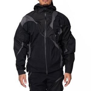 Nouvelle mode streetwear Y2K, designs techniques, vestes bomber pour hommes, vente en gros, hiver, extérieur, hip hop, vestes vintage sur mesure - Product Image 3