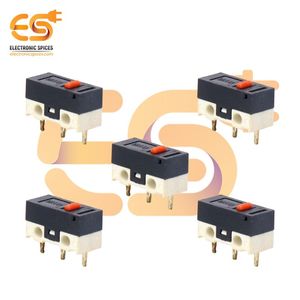 2A KW3เครื่องเทศอิเล็กทรอนิกส์125V SPCo สวิตช์พลาสติกสีดำขนาดเล็ก - Product Image 4