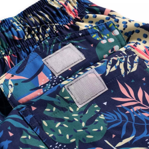 Tendencia al por mayor Oem personalizado moda algodón hombres Casual pantalones cortos sueltos sublimado impreso deportes hombres High Street Hip Pop Shorts - Product Image 3