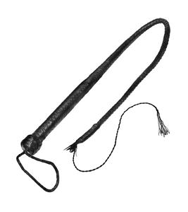 Flogger de cuero grueso de gamuza de piel de vaca 25 colas Bondage Gear con función giratoria pesada - Product Image 1