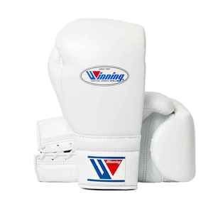 Guantes de boxeo negros con cordones Guantes de boxeo de entrenamiento de alta calidad hechos a medida con engranajes de boxeo de cuero genuino - Product Image 4