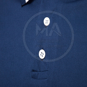 Nouveau style personnalisable pour polo 100% tissu tricoté en coton motif solide fabriqué avec le meilleur matériau Design personnalisé - Product Image 5