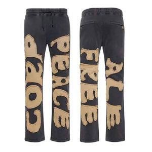 No Pocket Zip Up Style Blank Over Sized Patch Printing Acid Washed Distressed Embroidery Hoodie BY VIKY INDUSTRIES - Product Image 6