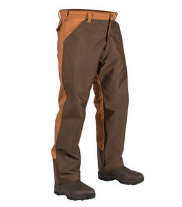 Pantalon d'extérieur pour hommes corpulents, ventilé, doublé polaire, avec poches cargo en polyester, pour la randonnée et la chasse, motif camouflage - Product Image 6