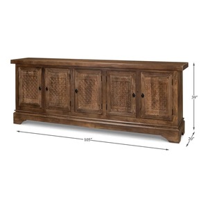 New Handmade Premium Wooden Industrial <b>Sideboard</b> Doors BestQuality for Living Room Dining <b>Kitchen</b> Hotel Stylish for Home Bar Use - Product Image 3